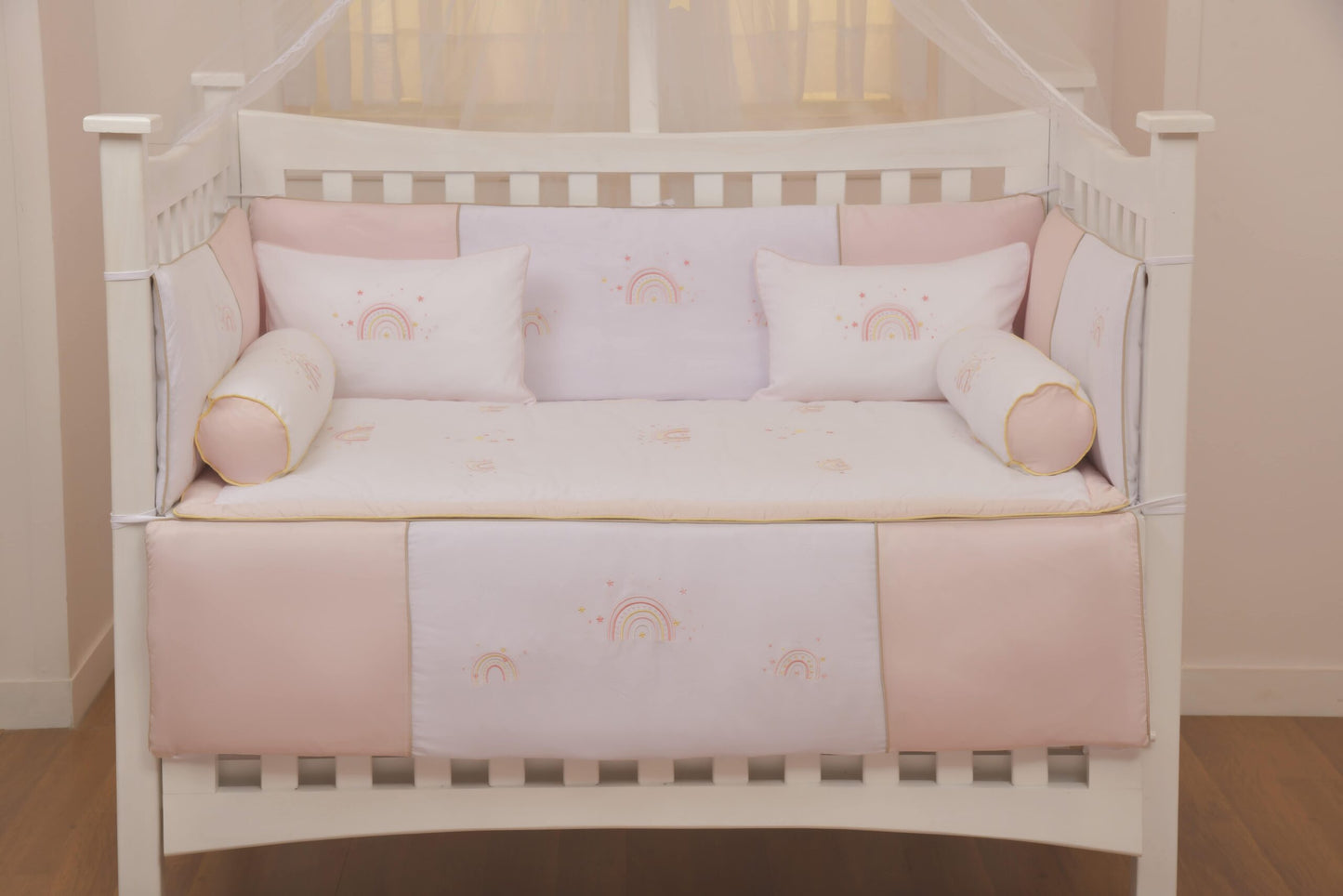 Rainbow Pink Rectangle Pillowcase