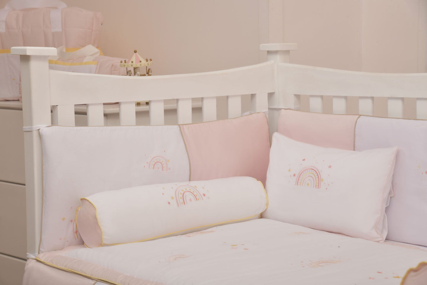 Rainbow Pink Rectangle Pillowcase