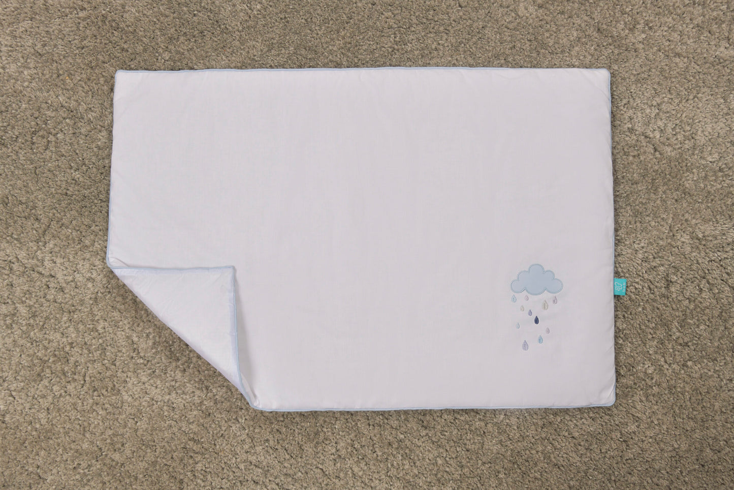 Rainy Blue Changing Mat