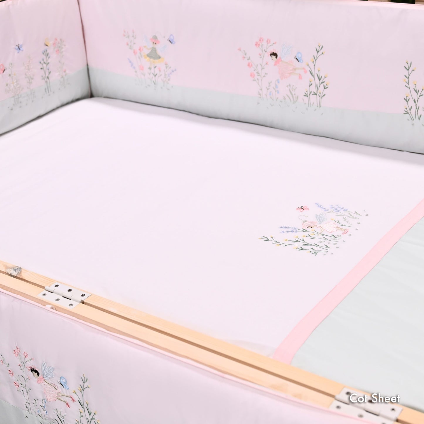 Flower Fairies Cot Sheet