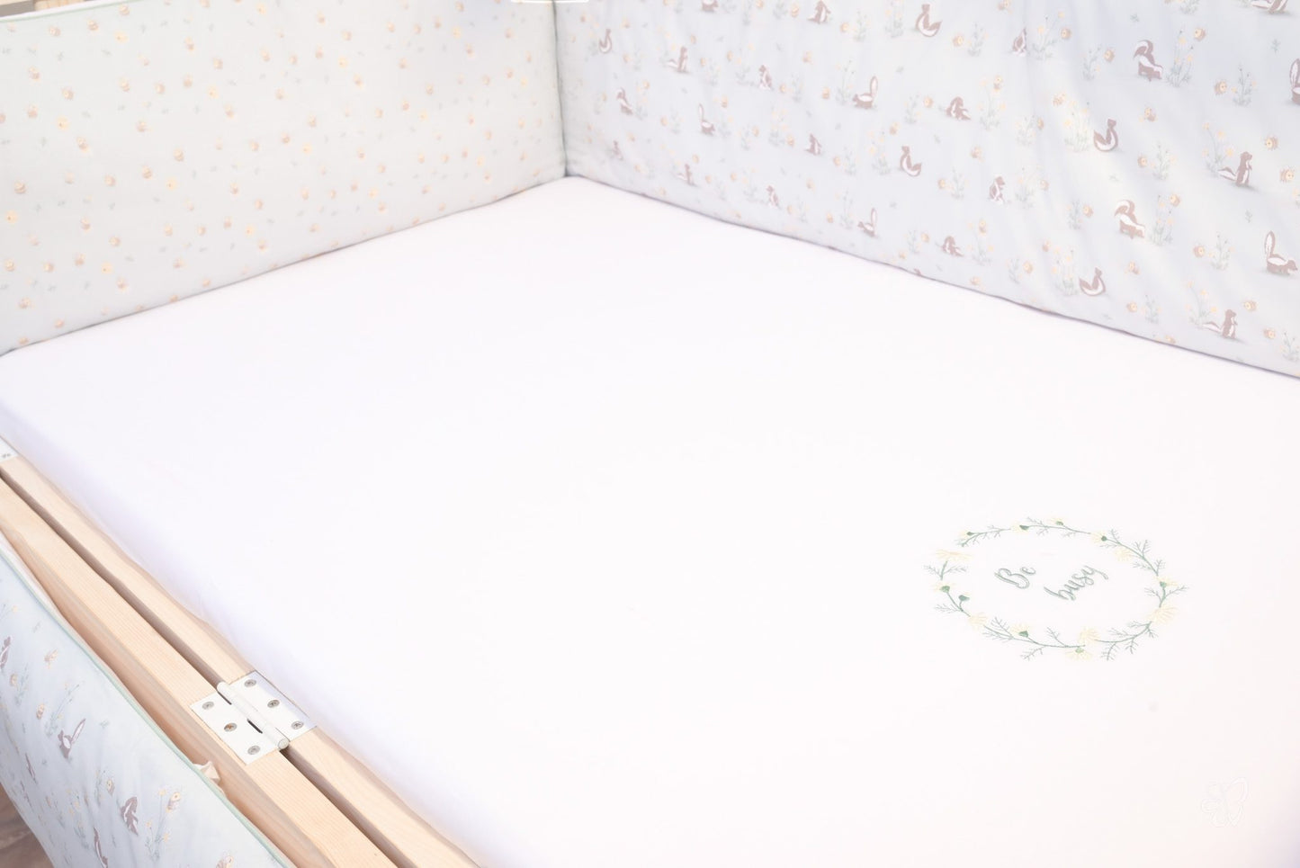 Be Busy Cot Sheet