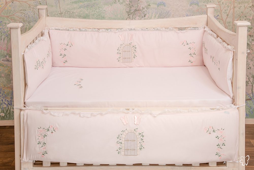 Secret Garden Cot Sheet