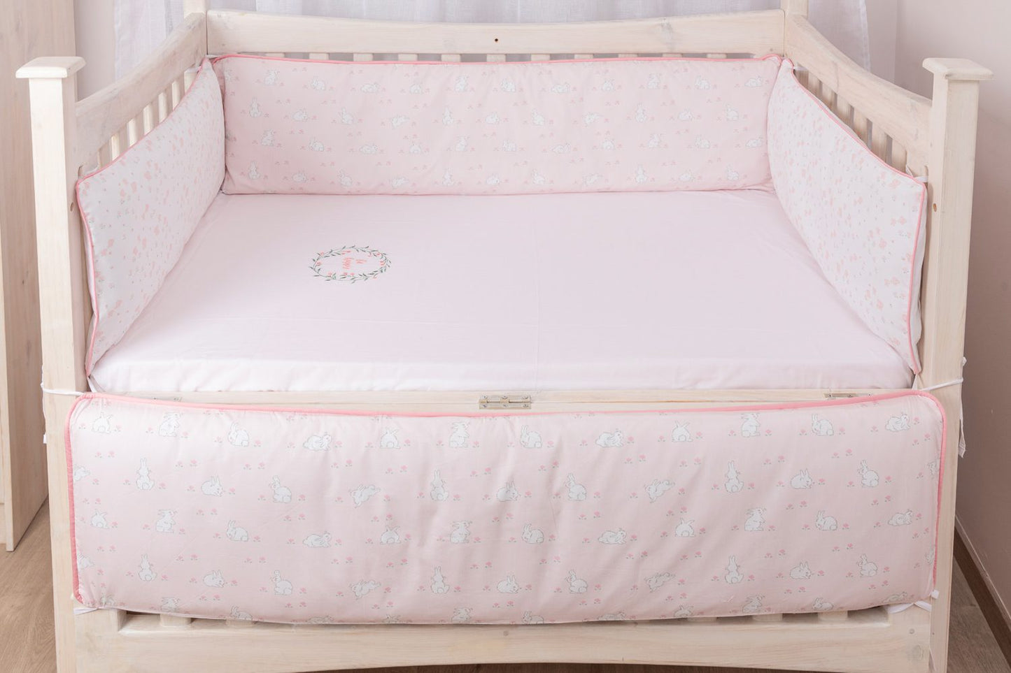 Be Happy Cot Sheet