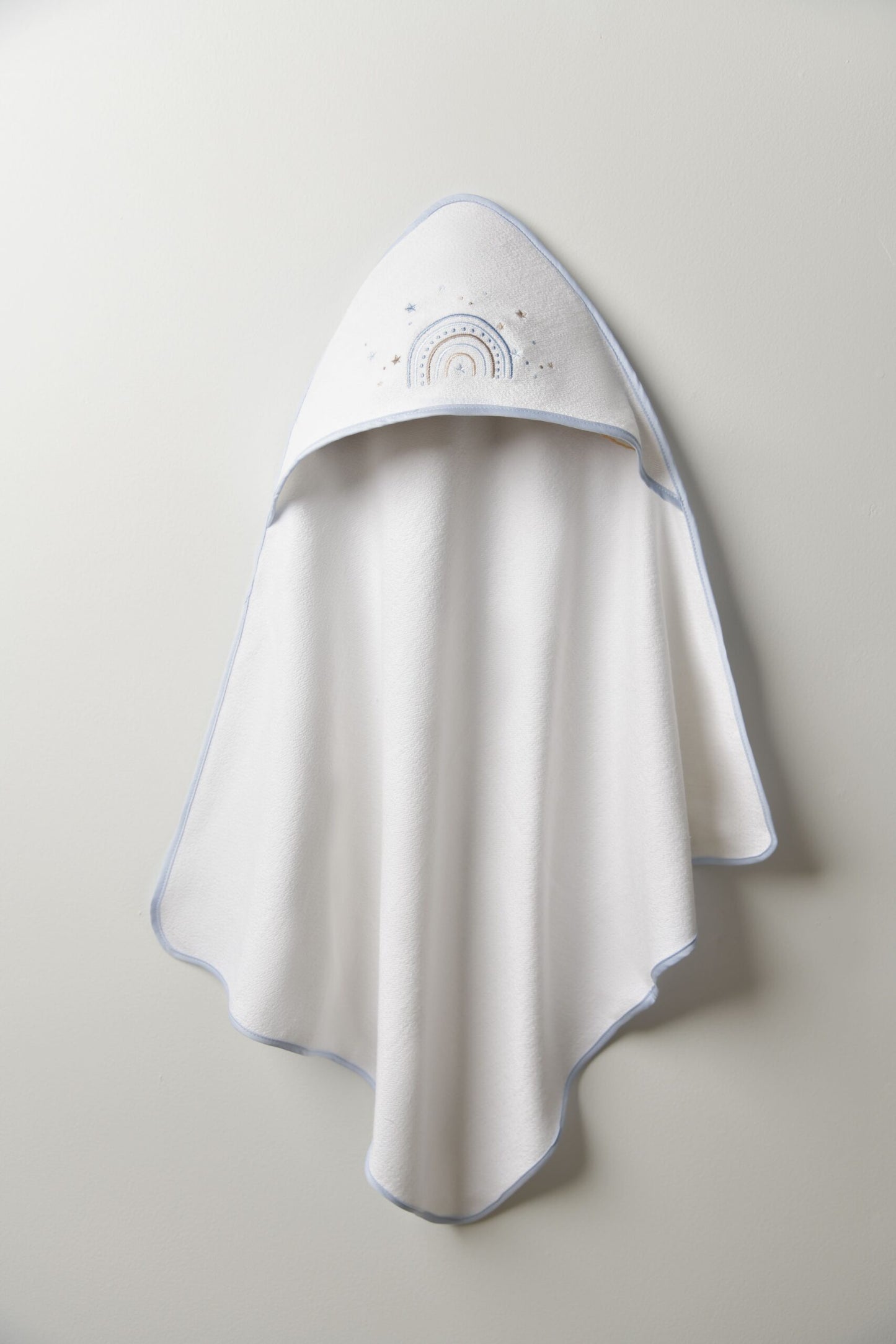 Rainbow Blue Hooded Towel