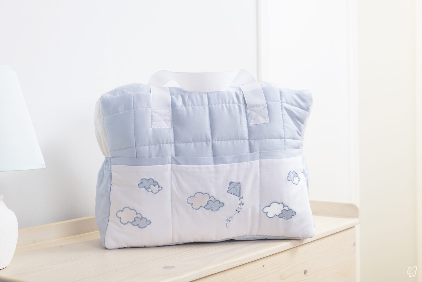 Cloudy Blue Large Bag