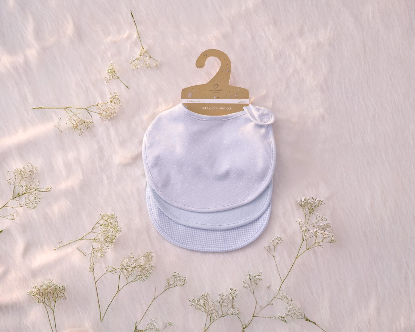 Lilac Bibs - Set of 3