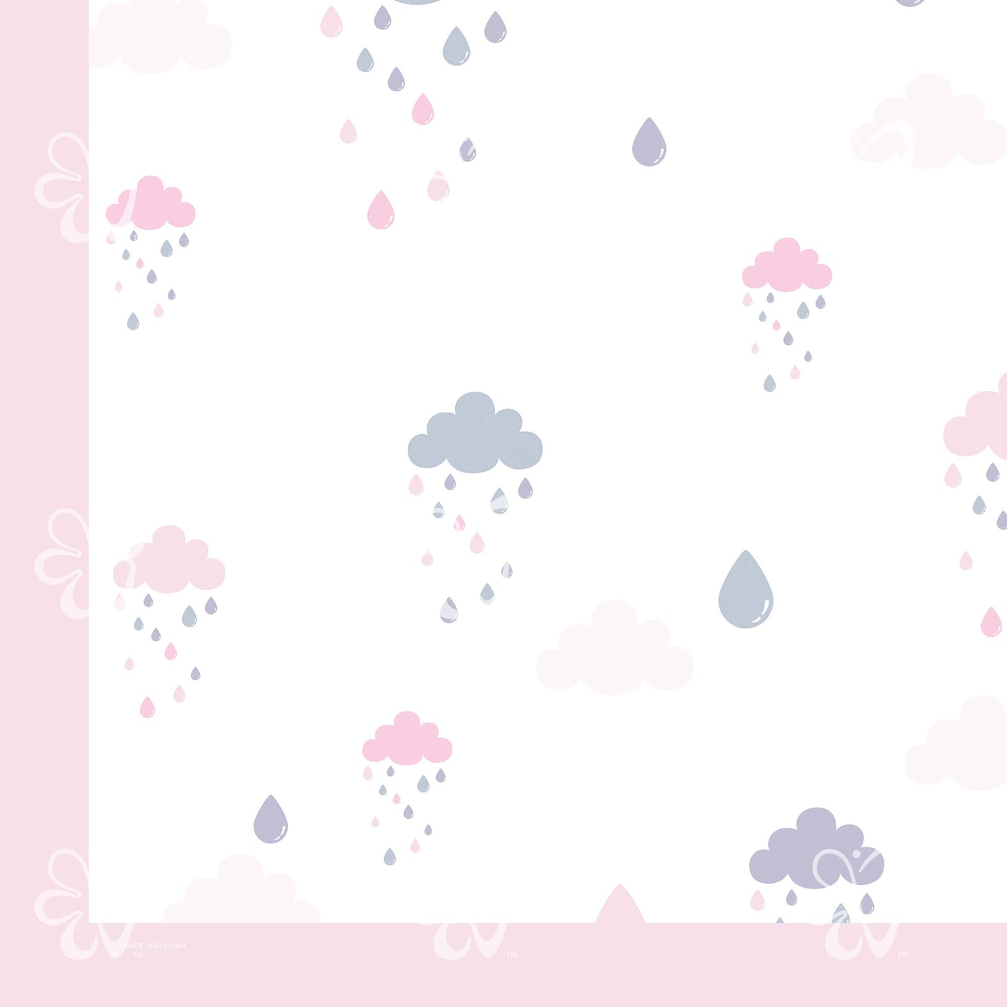 Swaddle Wrap – Rainy Pink