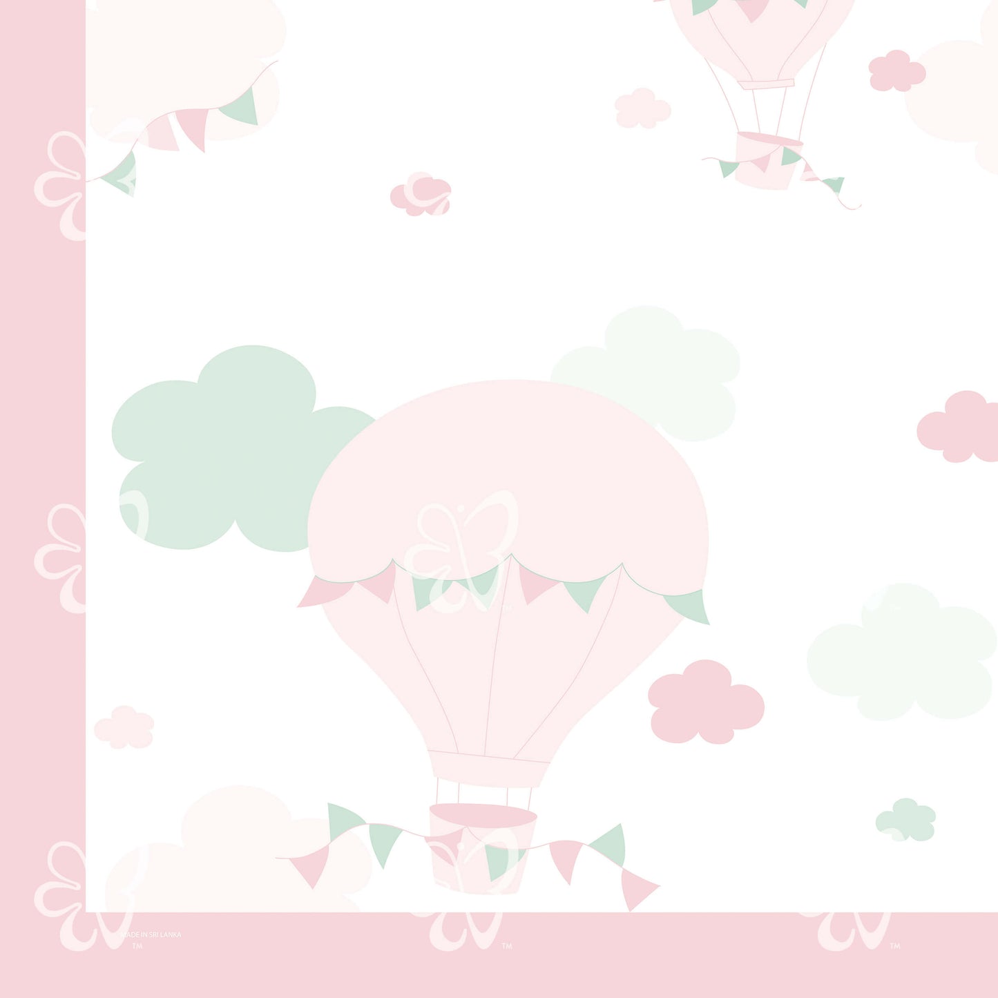 Swaddle Wrap – Windy Pink