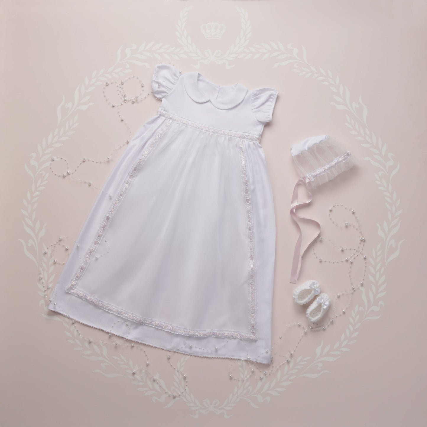 Baptism Dress - Pink 02
