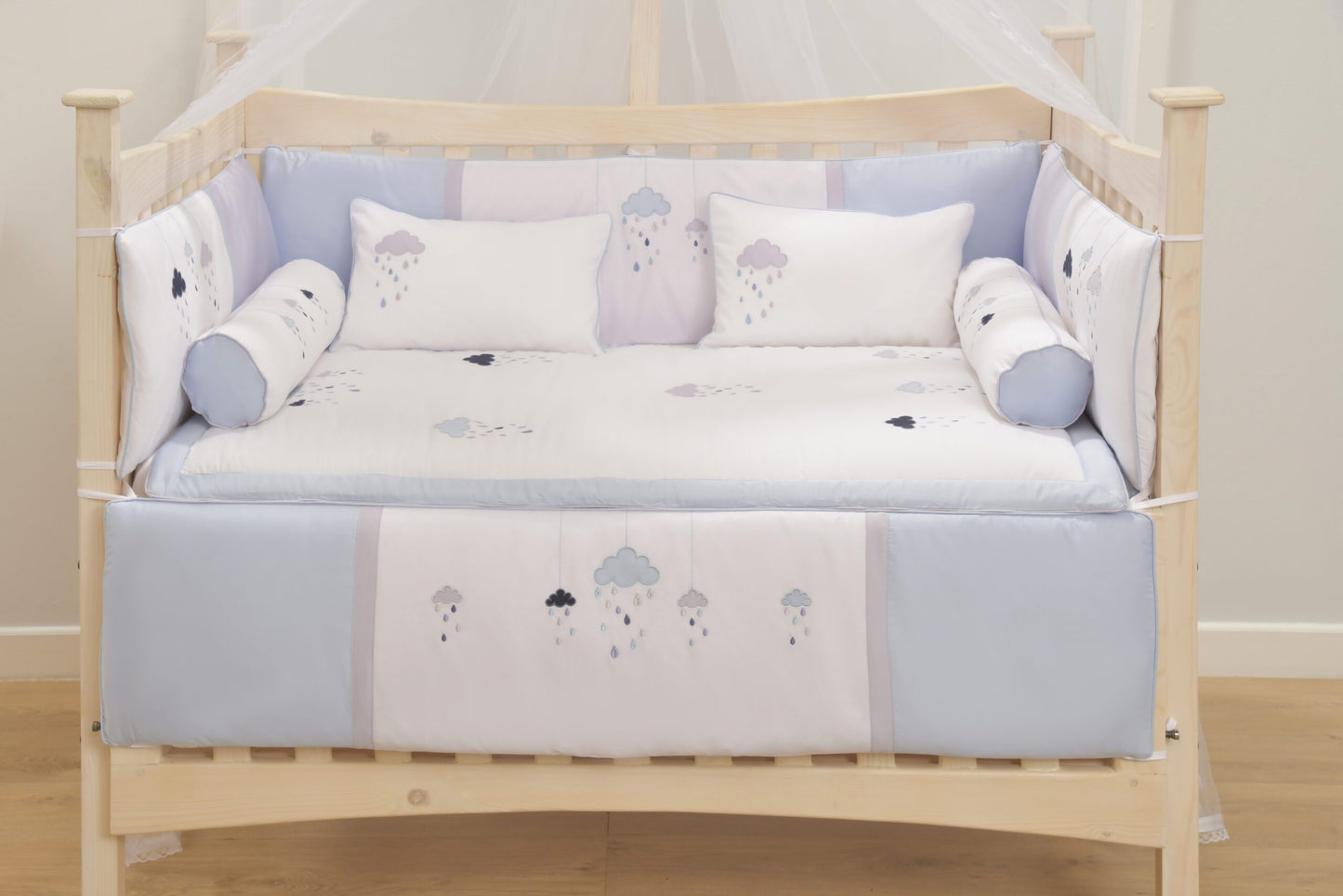 Rainy Blue Pillowcase