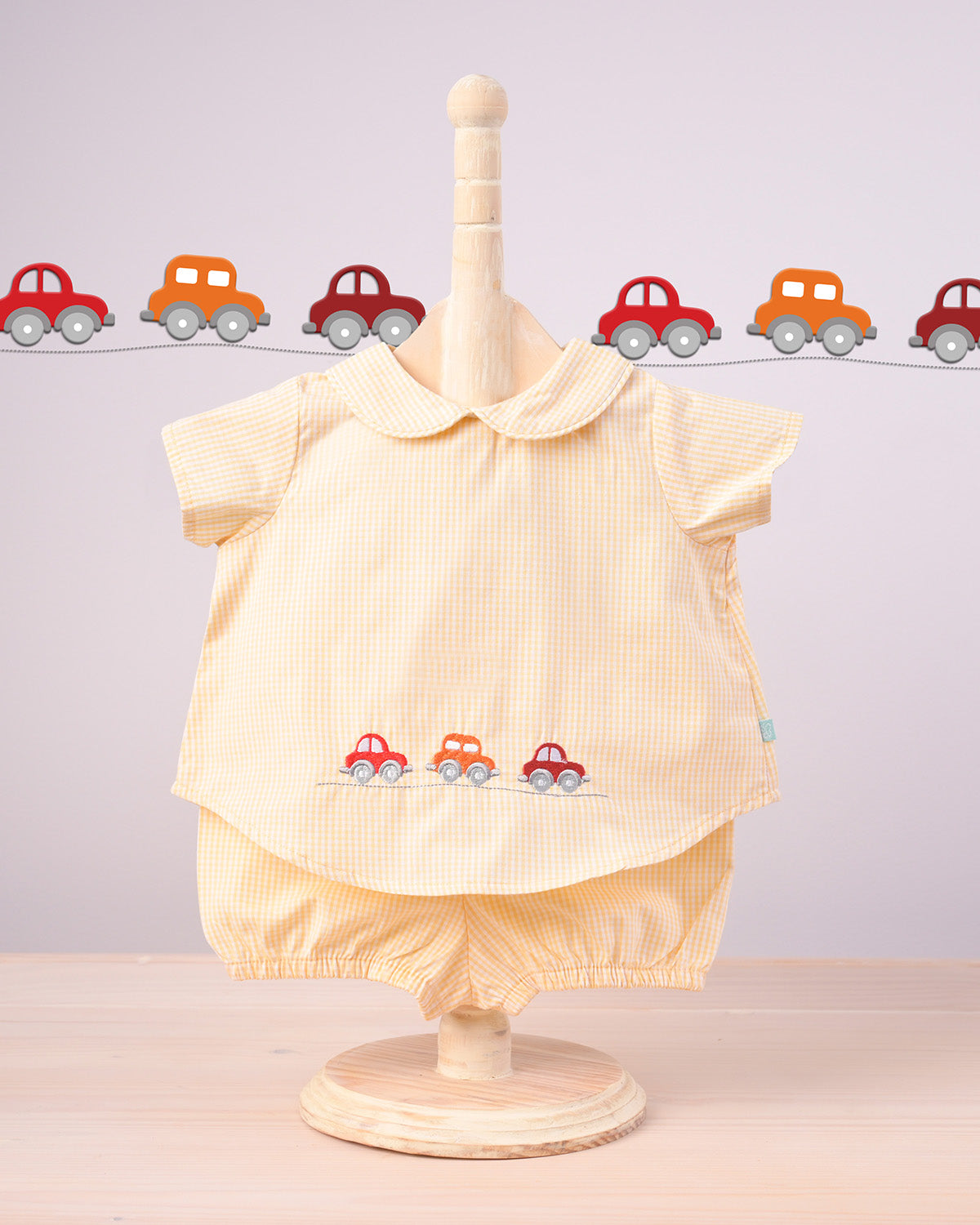 Vehicle - Road Rider Newborn Boy Shirt and Shorts Set