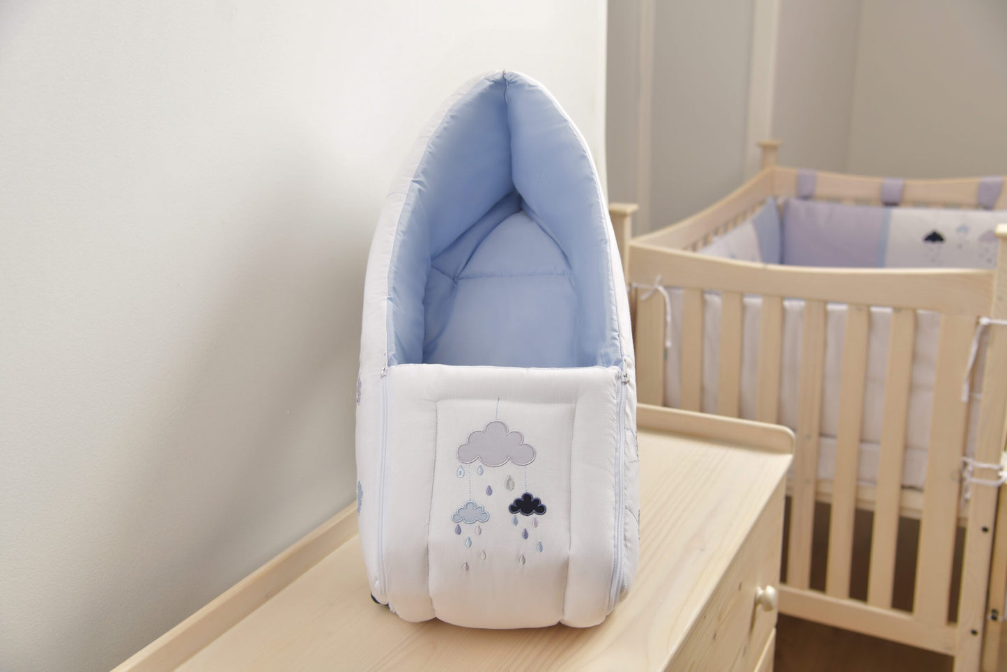 Rainy Blue Sleeping Bag