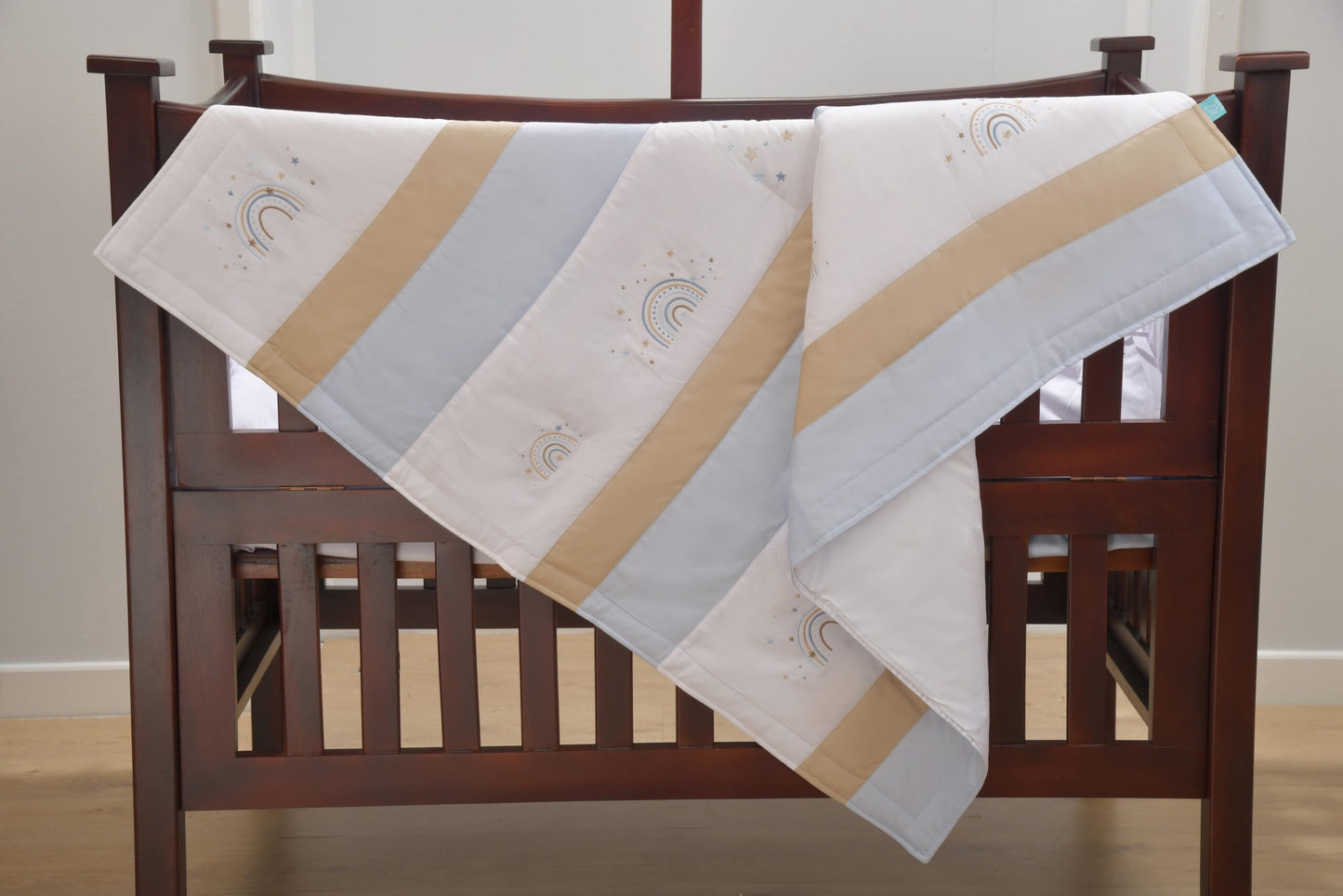 Rainbow Blue Swaddle