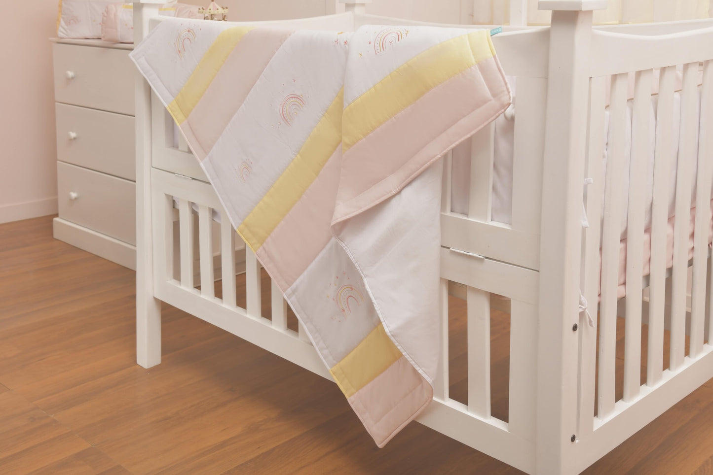 Rainbow Pink Swaddle