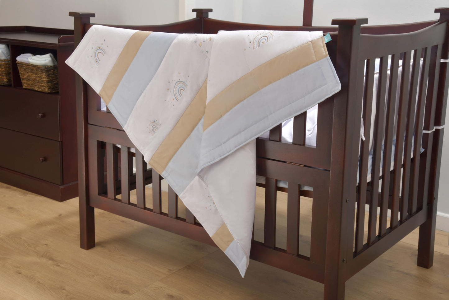 Rainbow Blue Swaddle