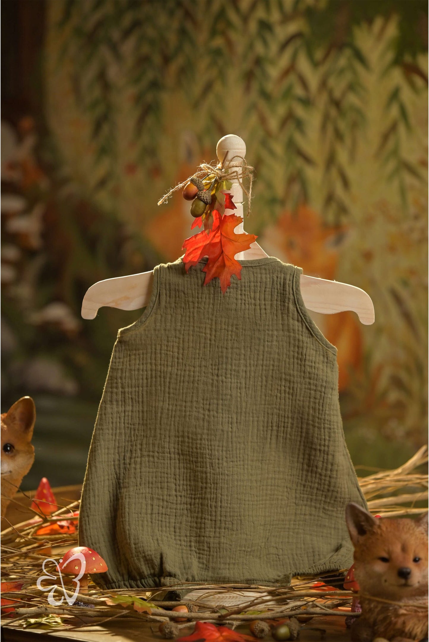 Bamboo Cotton - Twilight Trail Romper