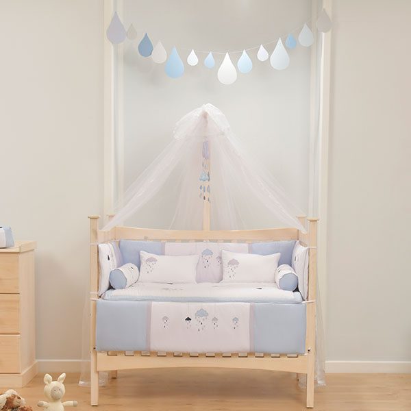 Rainy Blue Full Bedding Set