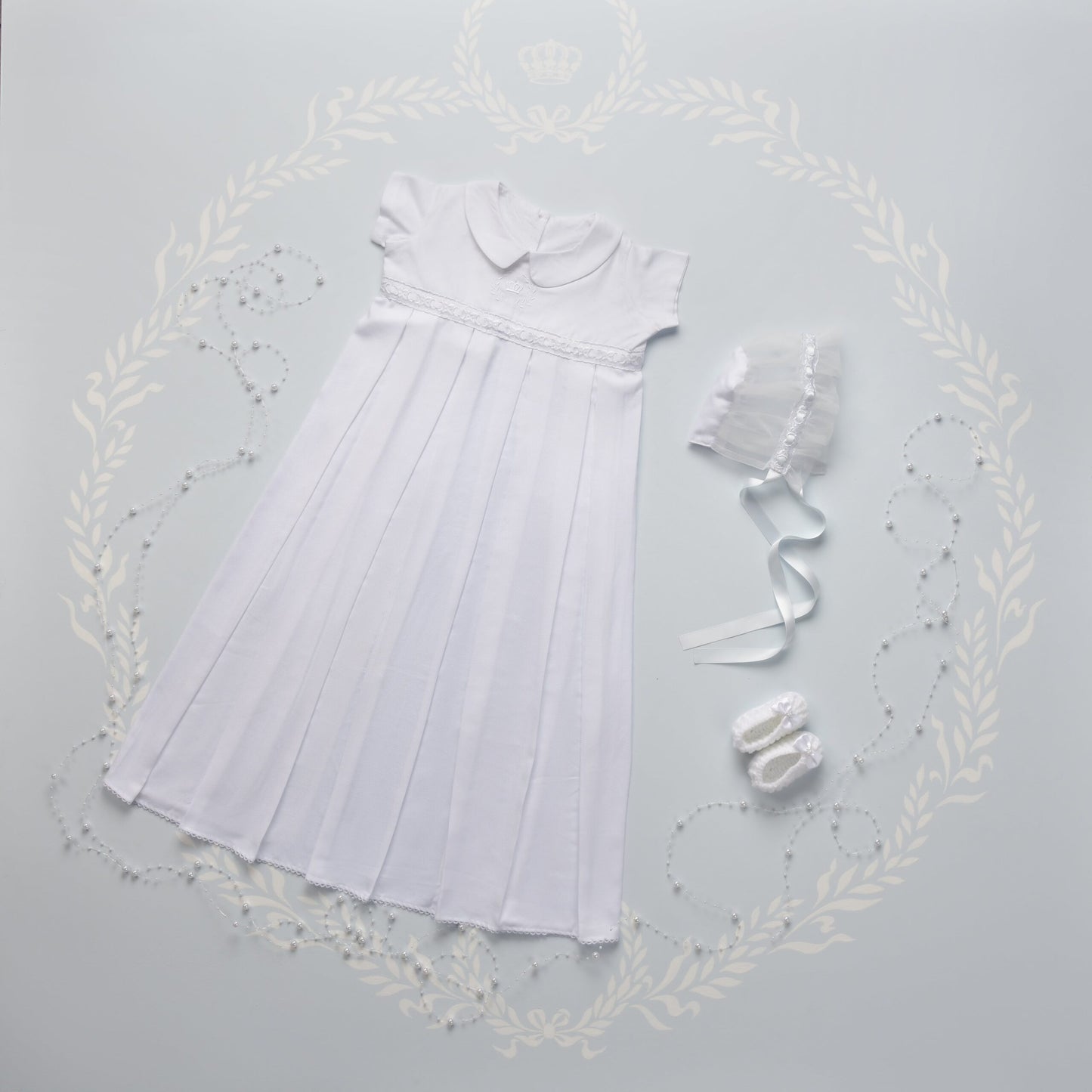 Baptism Dress - White 01