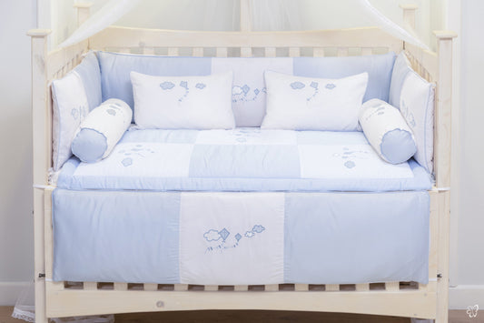 Cloudy Blue Pillowcase