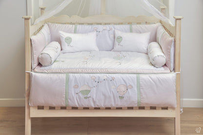 Windy Pink Bolster Pillowcase