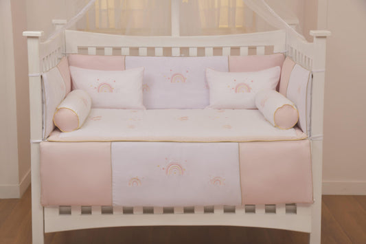 Rainbow Pink Rectangle Pillowcase