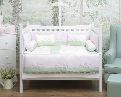 Lambs in Meadow Bumper Set