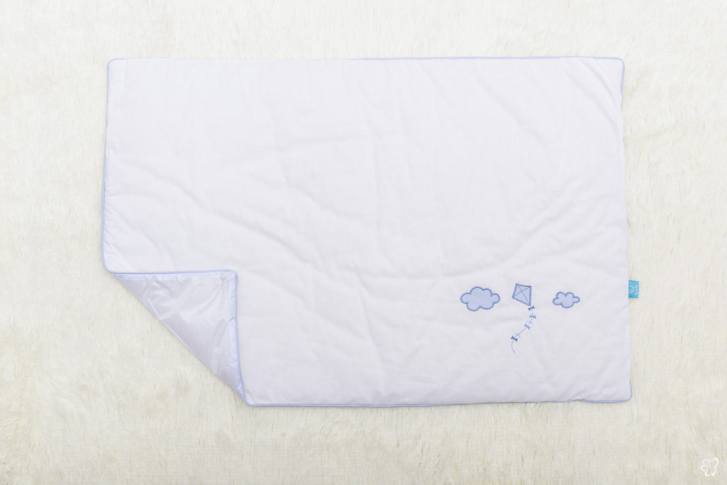 Cloudy Blue Changing Mat