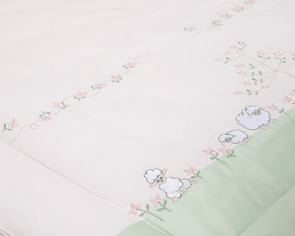 Lambs in Meadow Comforter