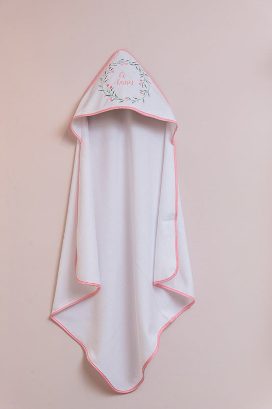Be Happy Hooded Towel