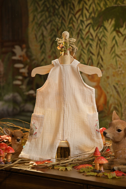 Bamboo Cotton - Woodland Wanderer Boys Sleeveless Romper Set