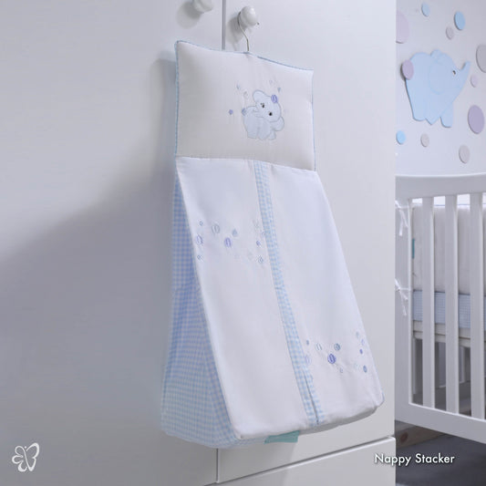 Jumbo Babies Blue Nappy stacker