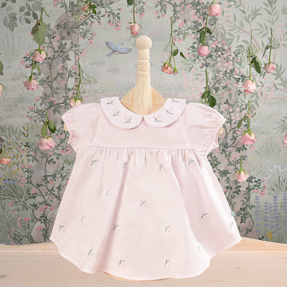 Girls Fairytale Frock - Mid Pink