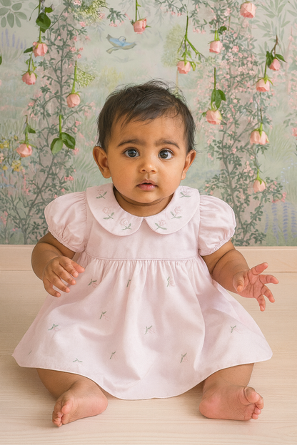 Girls Fairytale Frock - Mid Pink