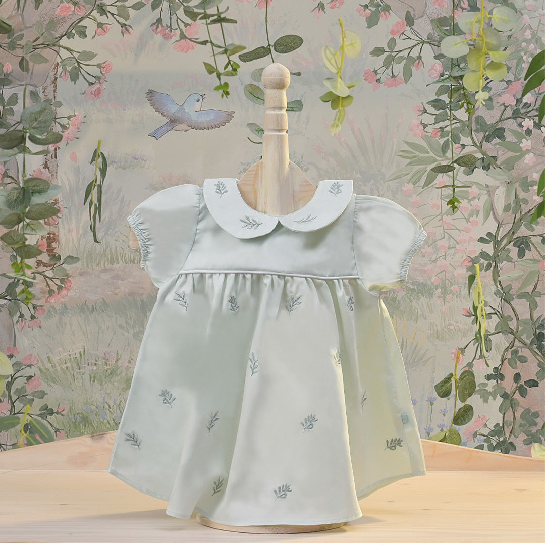 Girls Fairytale Frock - Light Green