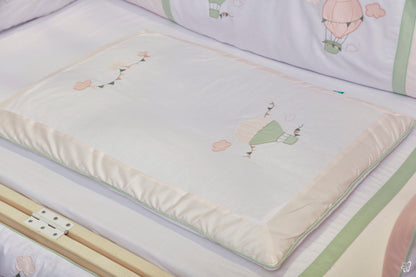 Windy Pink Hand Quilt