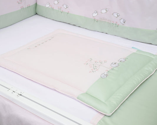 Lambs in Meadow Hand Quilt