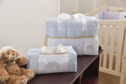 Rainbow Blue Large Bag