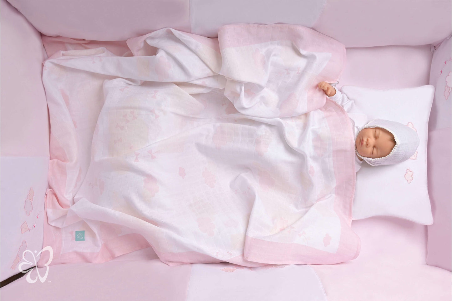 Swaddle Wrap – Cloudy Pink