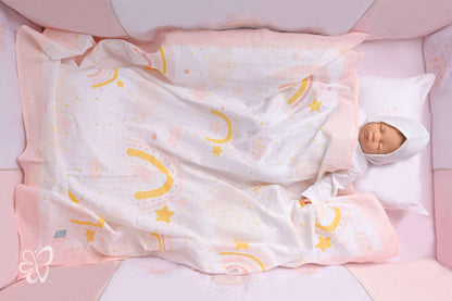 Swaddle Wrap – Rainbow Pink