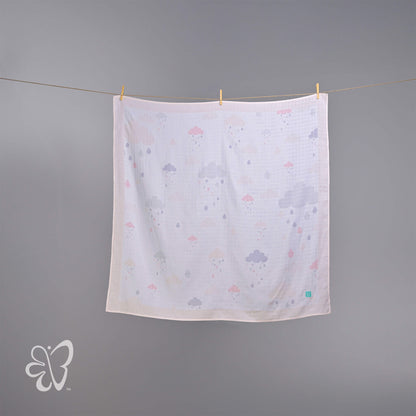 Swaddle Wrap – Rainy Pink