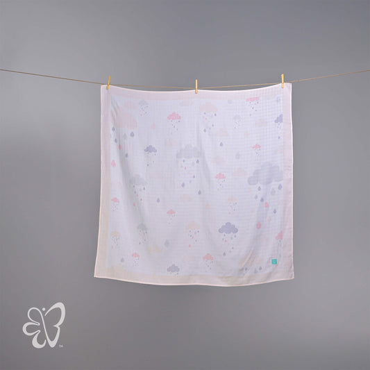 Swaddle Wrap – Rainy Pink