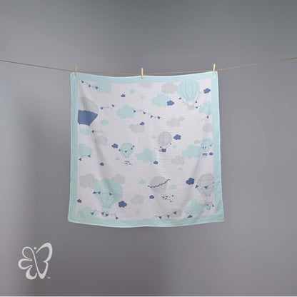 Swaddle Wrap – Windy Blue