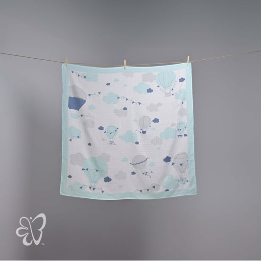 Swaddle Wrap – Windy Blue