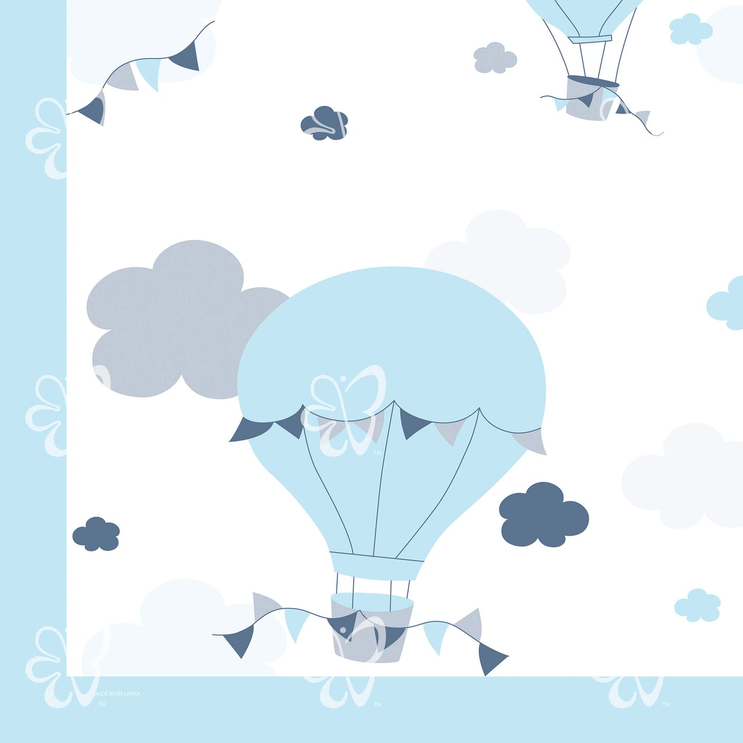 Swaddle Wrap – Windy Blue
