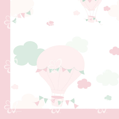 Swaddle Wrap – Windy Pink