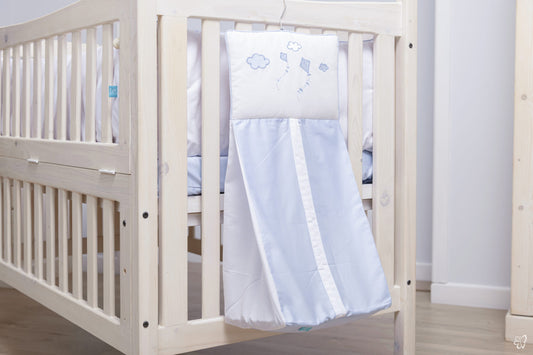 Cloudy Blue Nappy Stacker