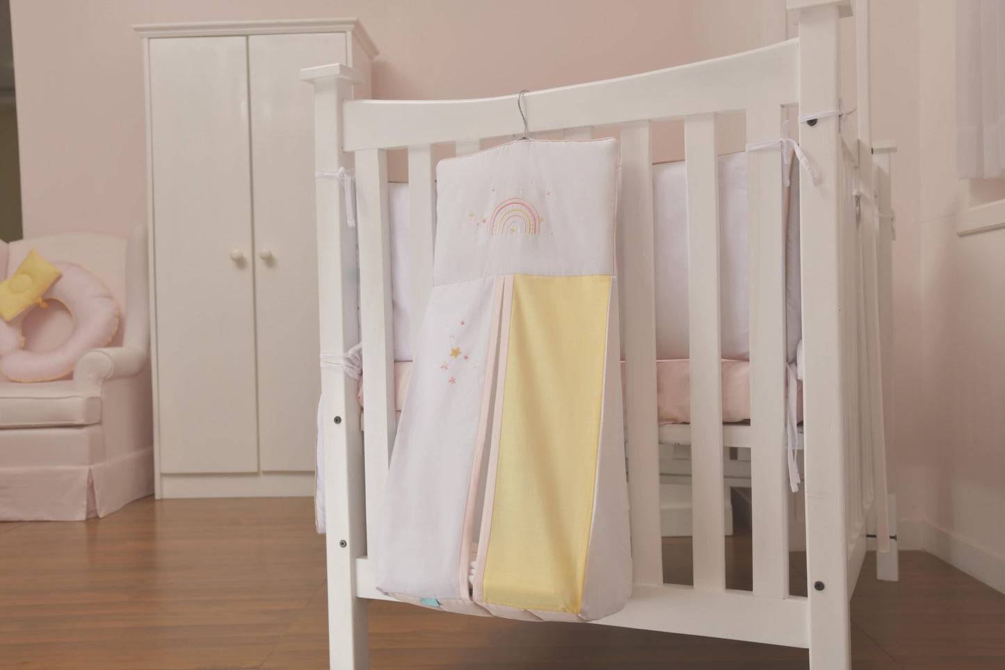 Rainbow Pink Nappy Stacker