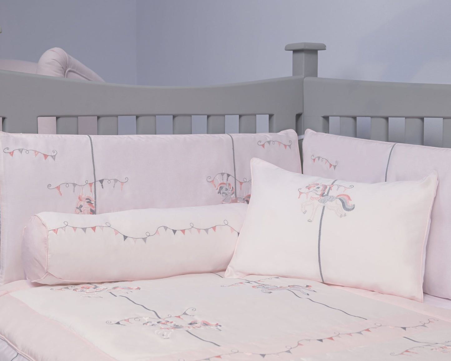 Merry Go Round Bolster Pillowcase – Girl