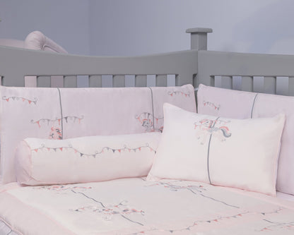 Merry Go Round Bolster Pillowcase – Girl