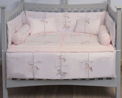 Merry Go Round Bolster Pillowcase – Girl